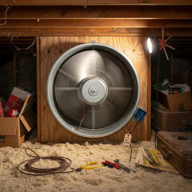 Attic Exhaust Fan Repair in Orem, UT