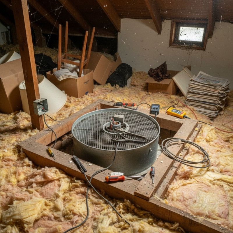 Attic Fan Motor Repair in Orem, UT