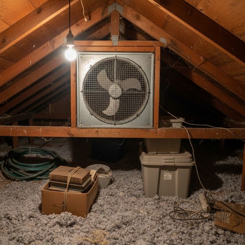 Attic Turbine Installation in Provo, UT