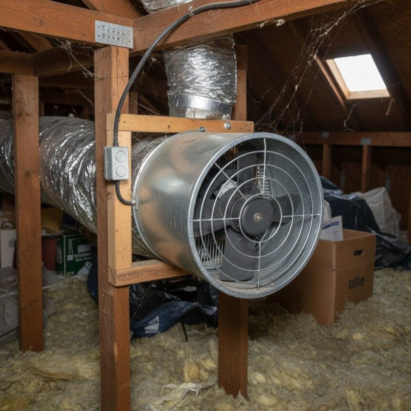 Solar Fan Installation in Provo, UT